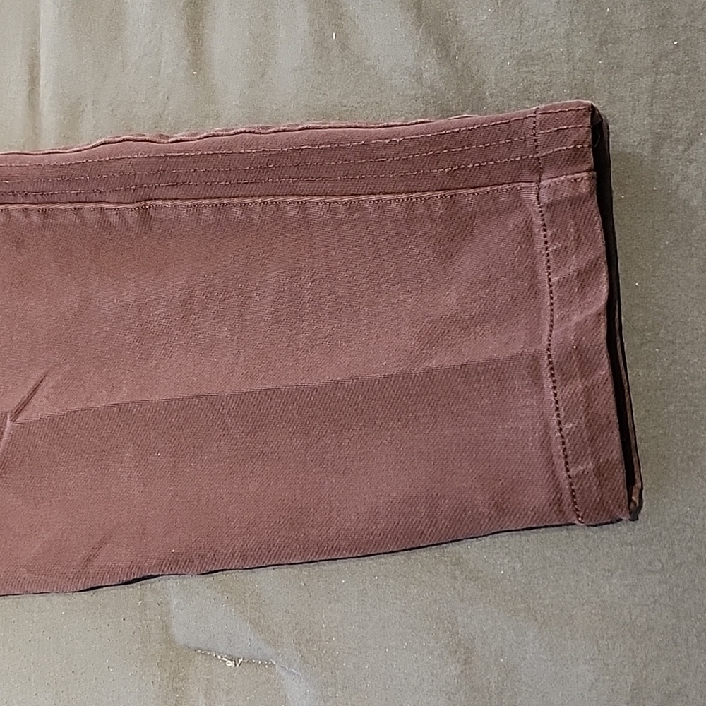 Ascend Burgandy Ribbed Pants - Picture 6 of 11